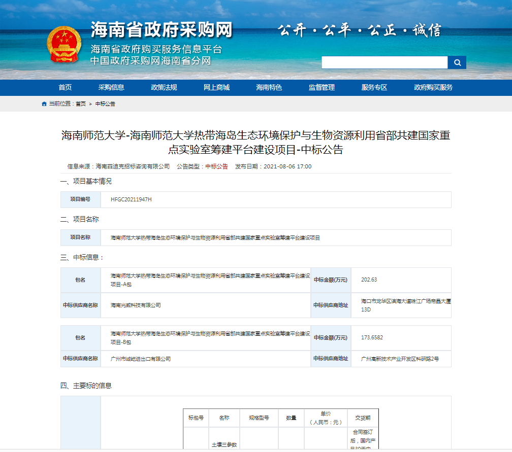 海南师范大学-海南师范大学热带海岛生态环境保护与生物资源利用省部共建国家重点实验