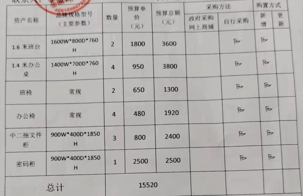 基础教育集团办公设备、家具采购公示